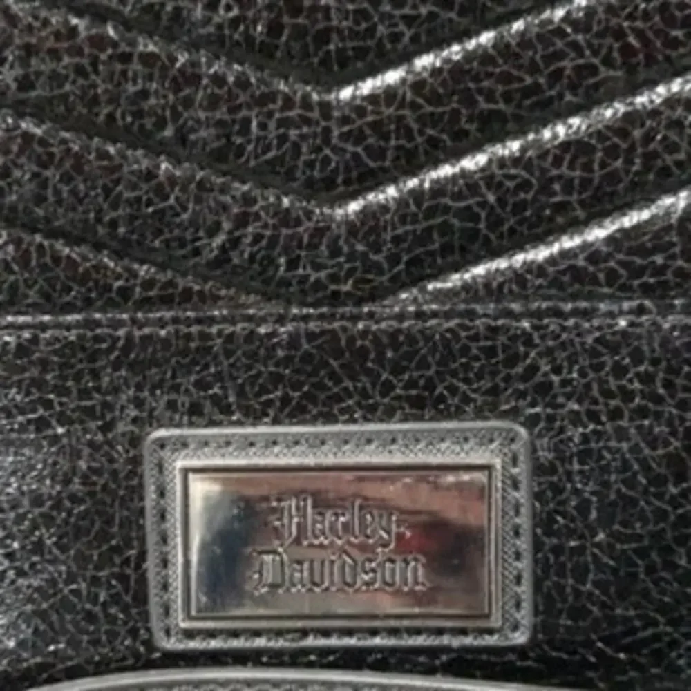 Harley-Davidson Women's Quilted Chevron Bucket Handbag